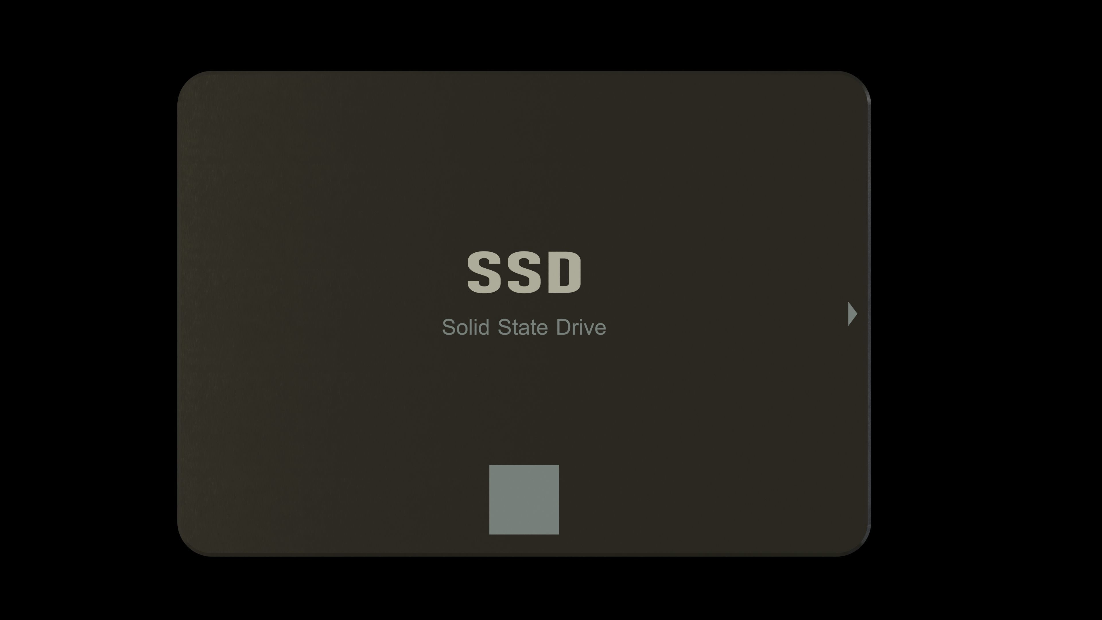 SSD - Solid State Drive 3D model_4