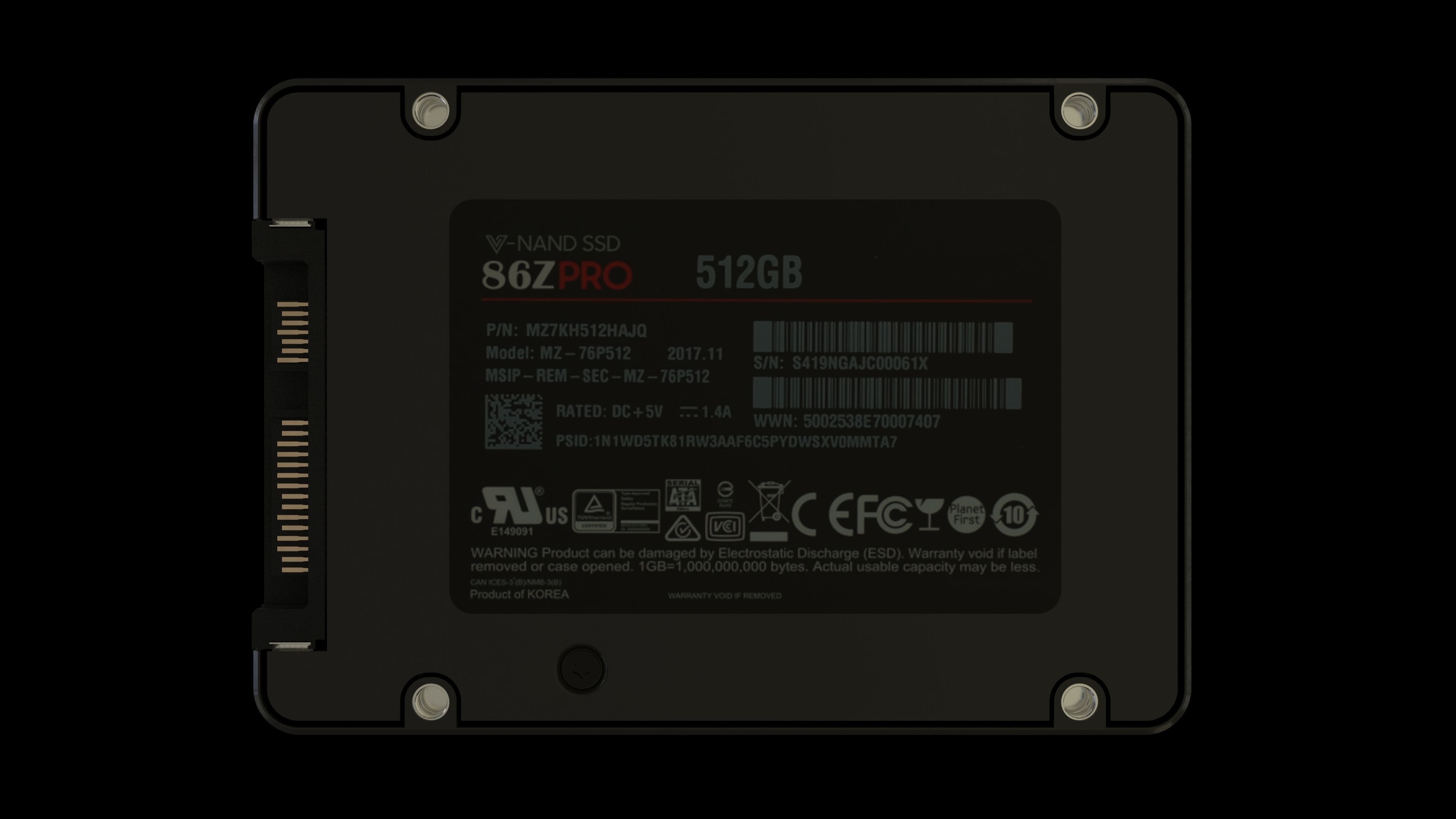 SSD - Solid State Drive 3D model_3