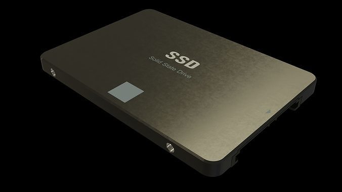 SSD - Solid State Drive 3D model