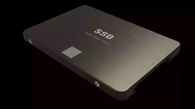 SSD - Solid State Drive 3D model