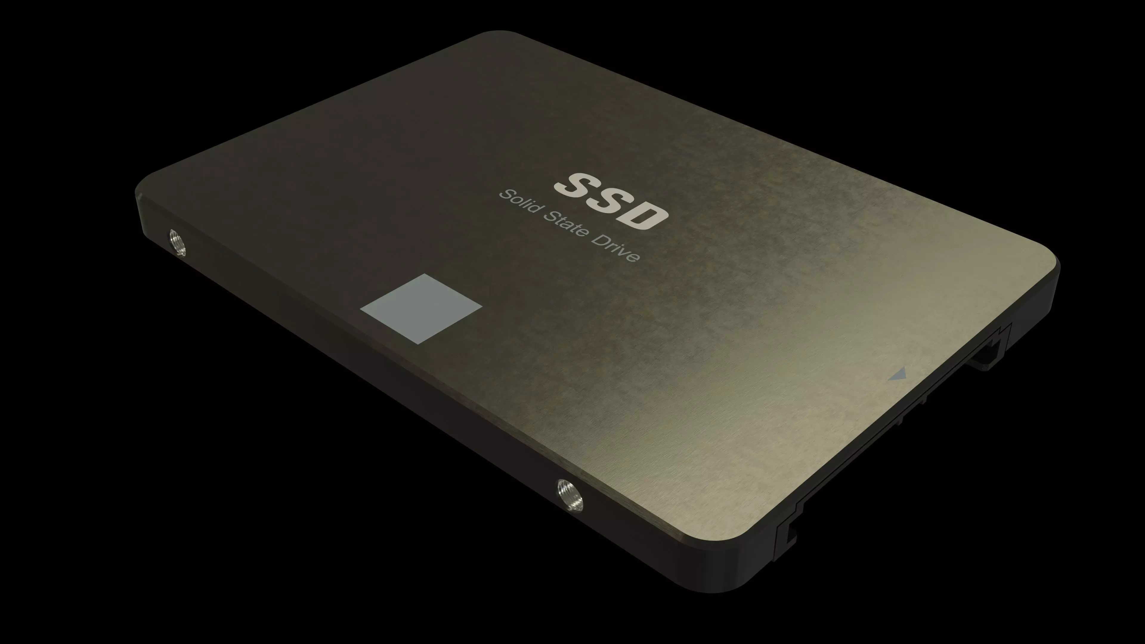 SSD - Solid State Drive 3D model_0