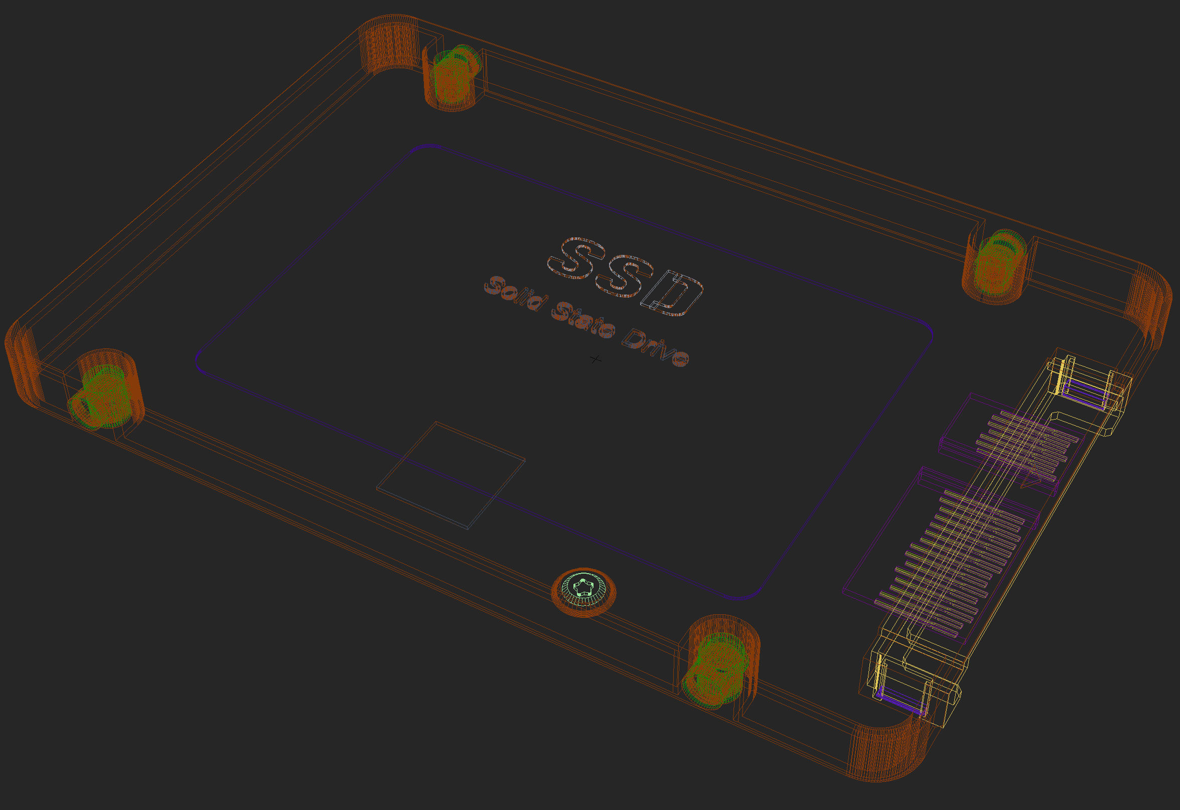 SSD - Solid State Drive 3D model_5