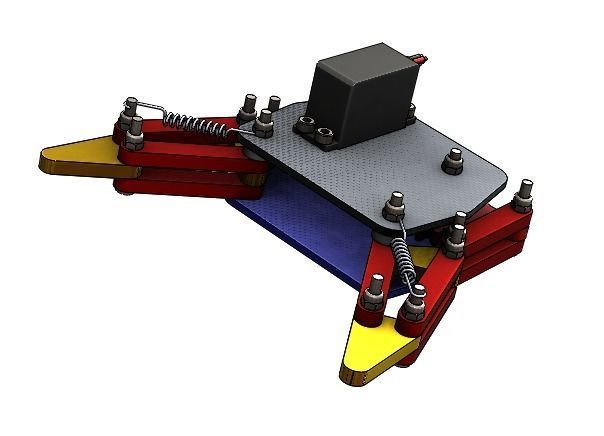 Smart Pipe Gripper Low-poly 3D model_4