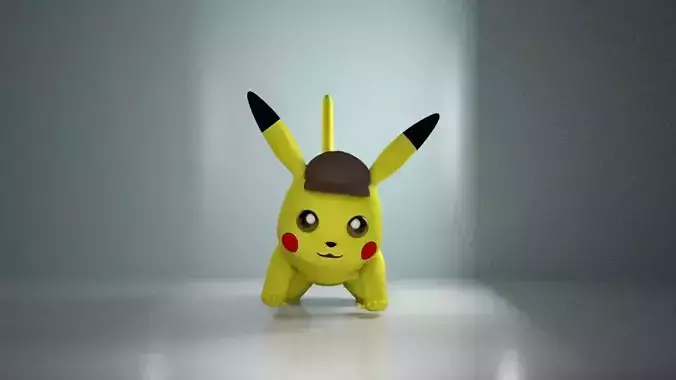 DETECTIVE PIKACHU  3d 3D model