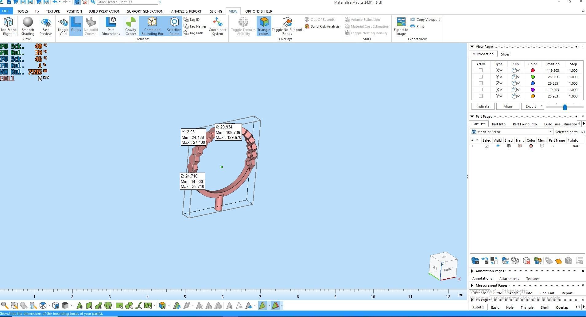 Hexagon Ring Design 3D print model_5