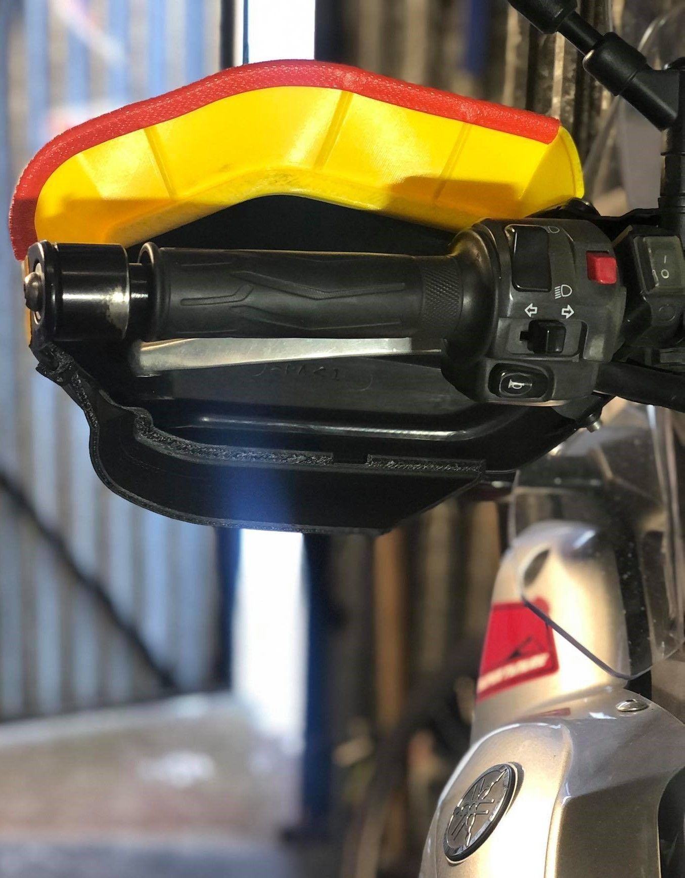 Yamaha Super Tenere bottom hand guard extenders XT1200Z XT1200 Free 3D print model_1
