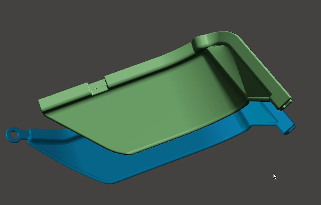 Yamaha Super Tenere bottom hand guard extenders XT1200Z XT1200 Free 3D print model_6