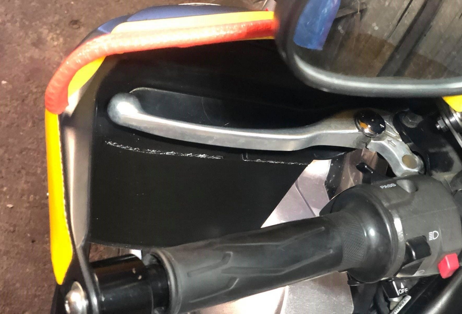 Yamaha Super Tenere bottom hand guard extenders XT1200Z XT1200 Free 3D print model_8