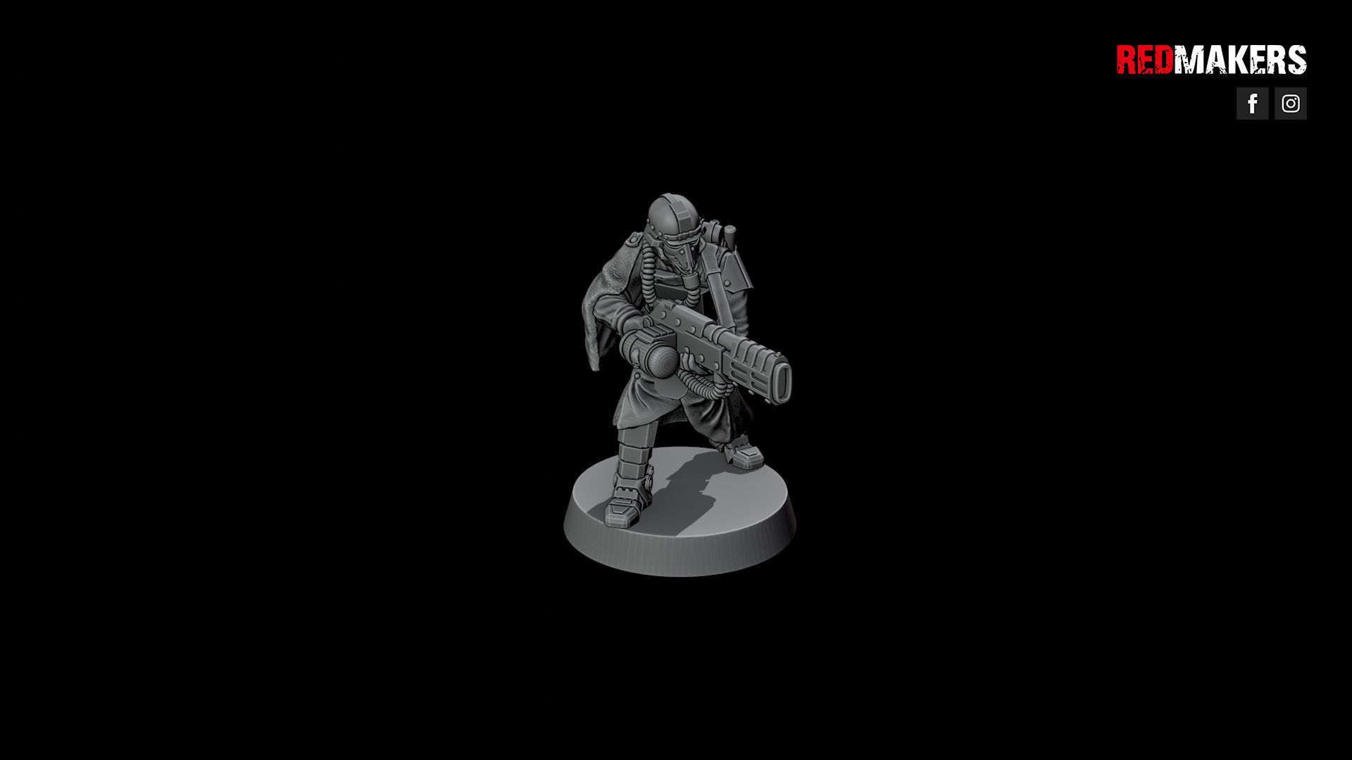 Special weapons teams - Death Squad of the Imperial Force 3D print model_23