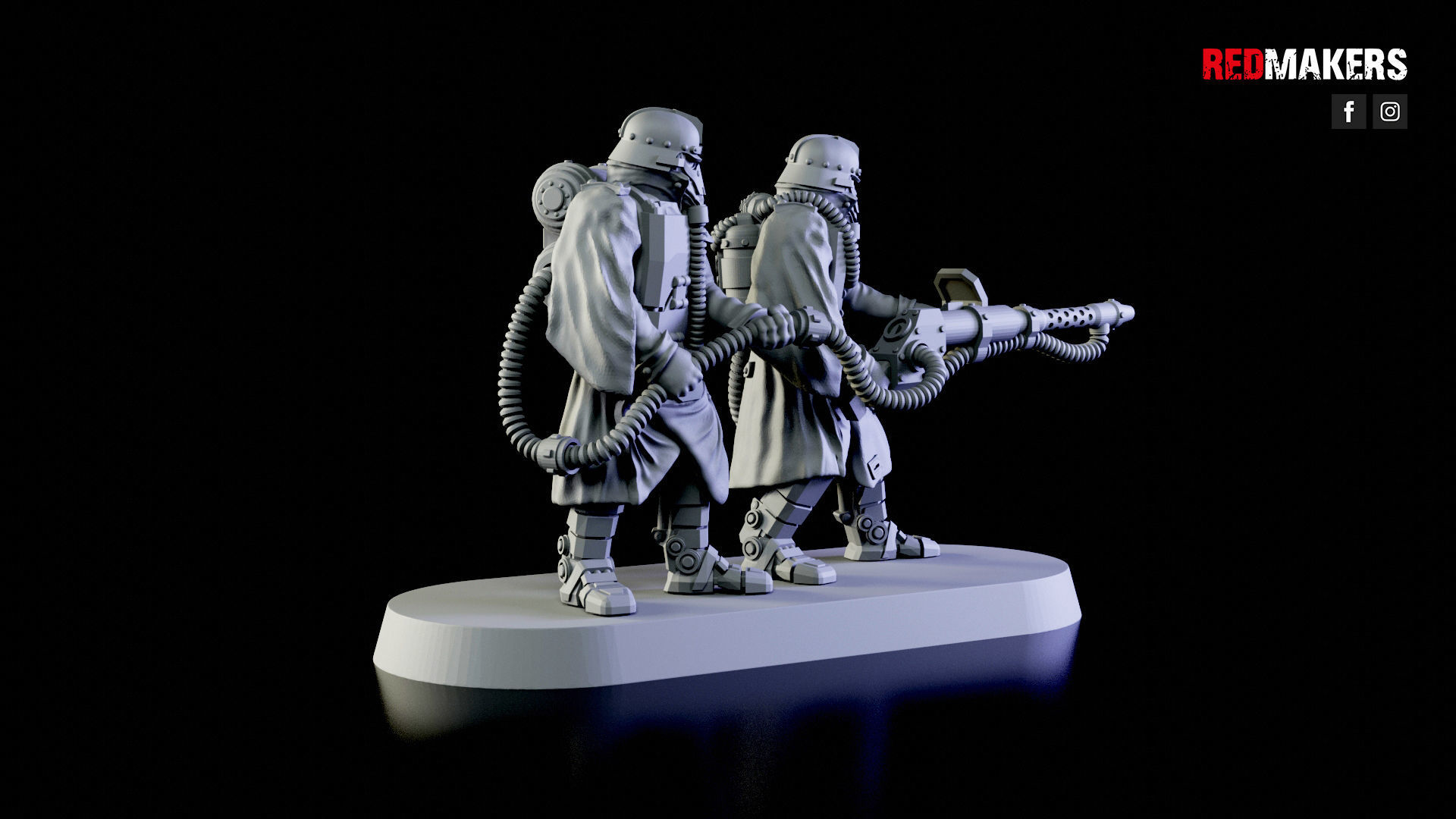 Special weapons teams - Death Squad of the Imperial Force 3D print model_6