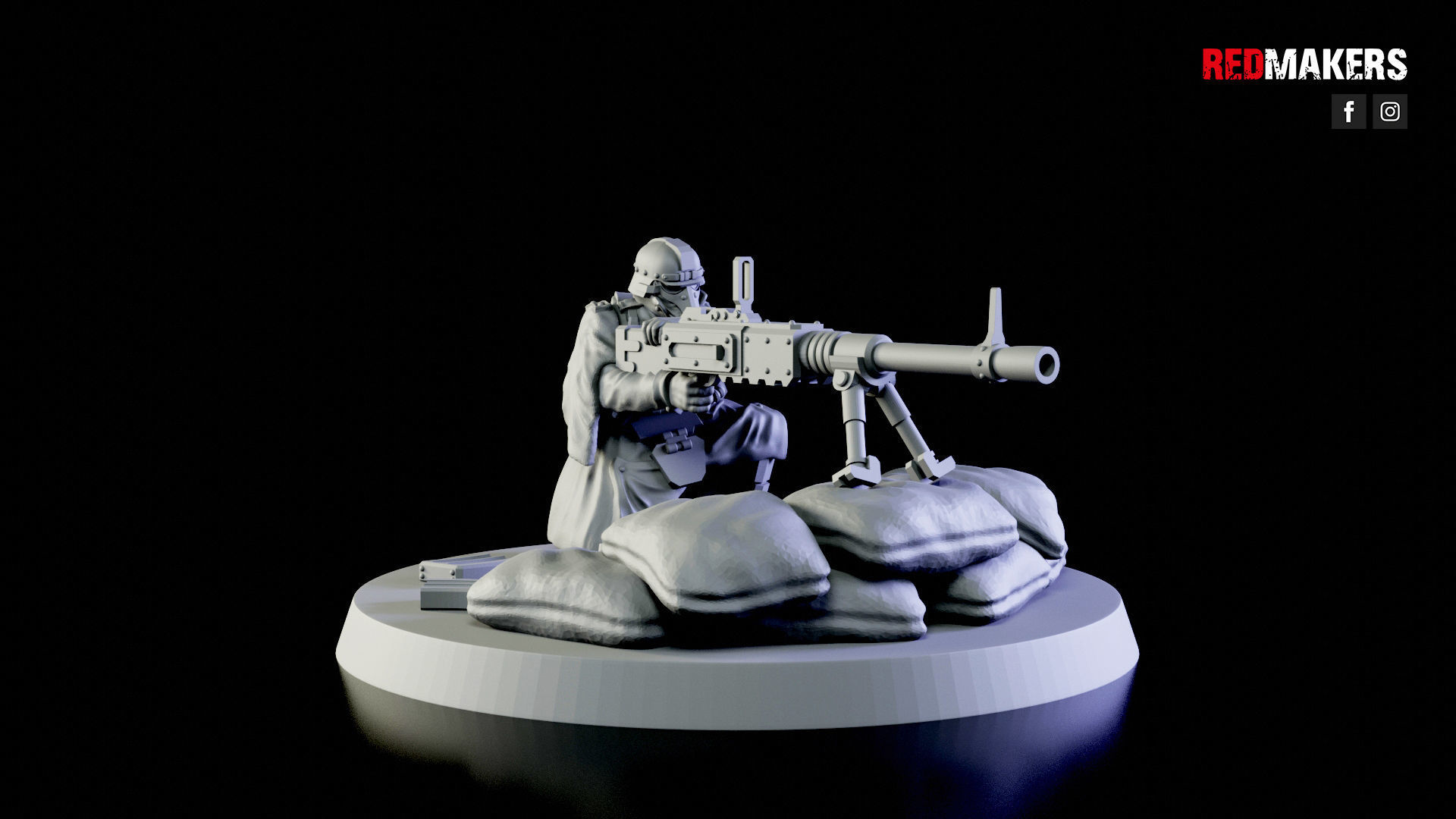Special weapons teams - Death Squad of the Imperial Force 3D print model_17