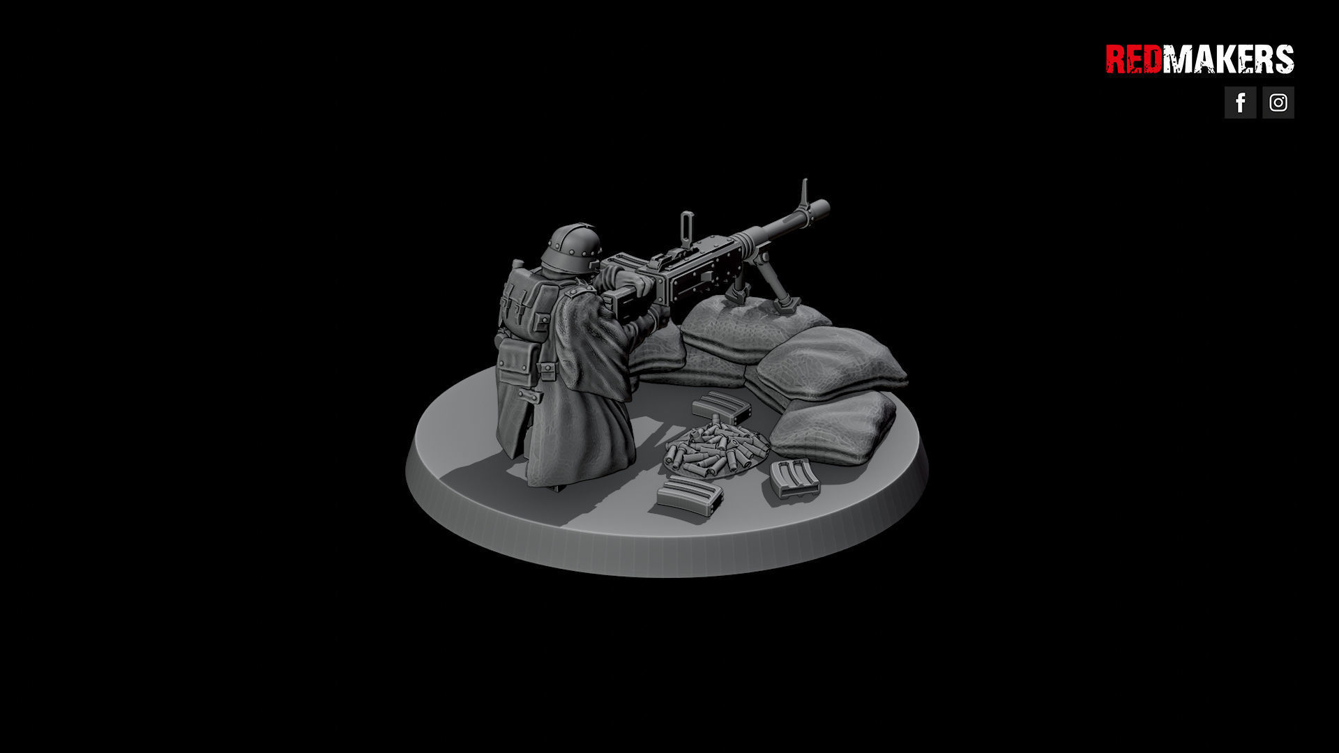 Special weapons teams - Death Squad of the Imperial Force 3D print model_21