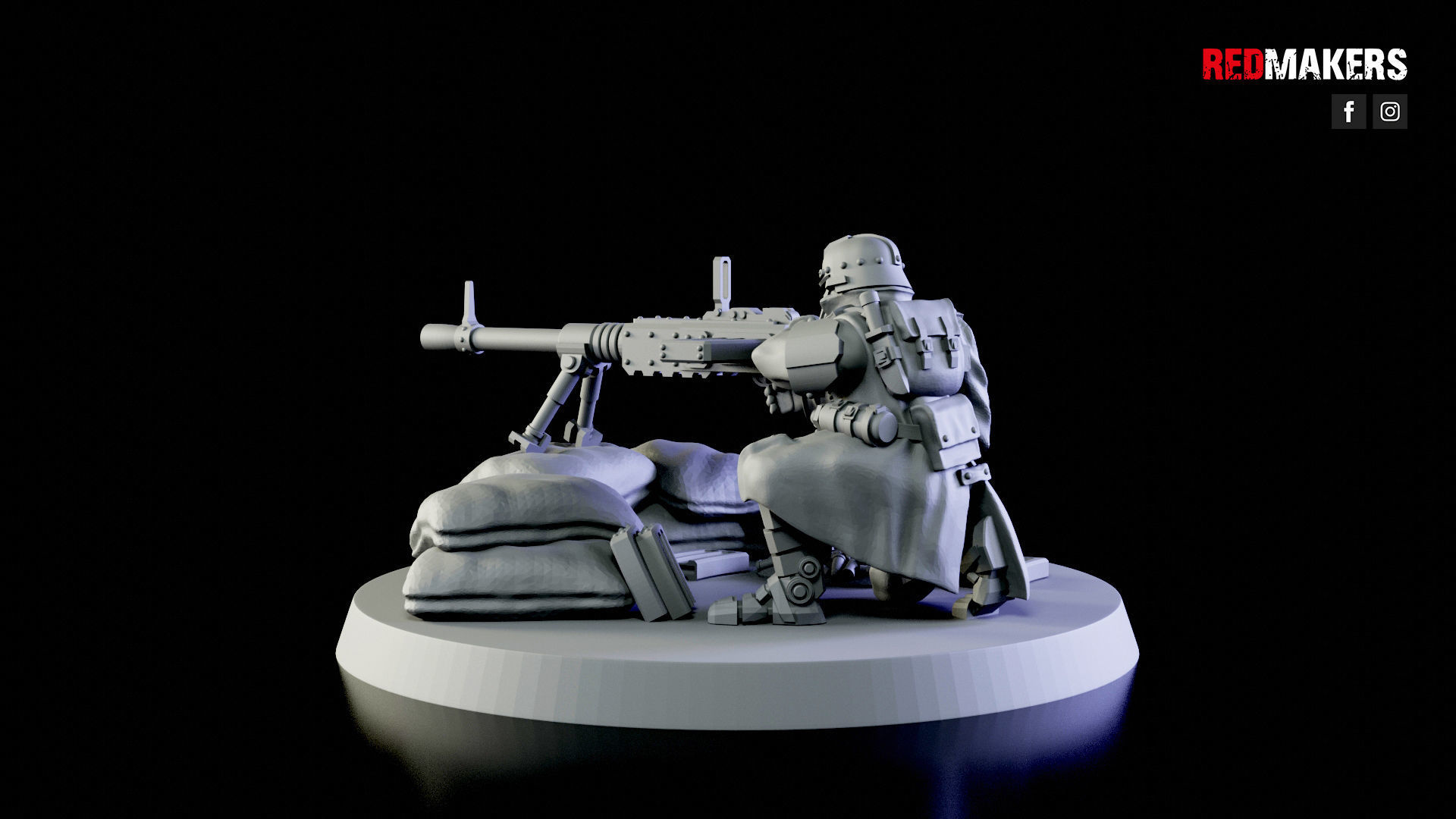 Special weapons teams - Death Squad of the Imperial Force 3D print model_19