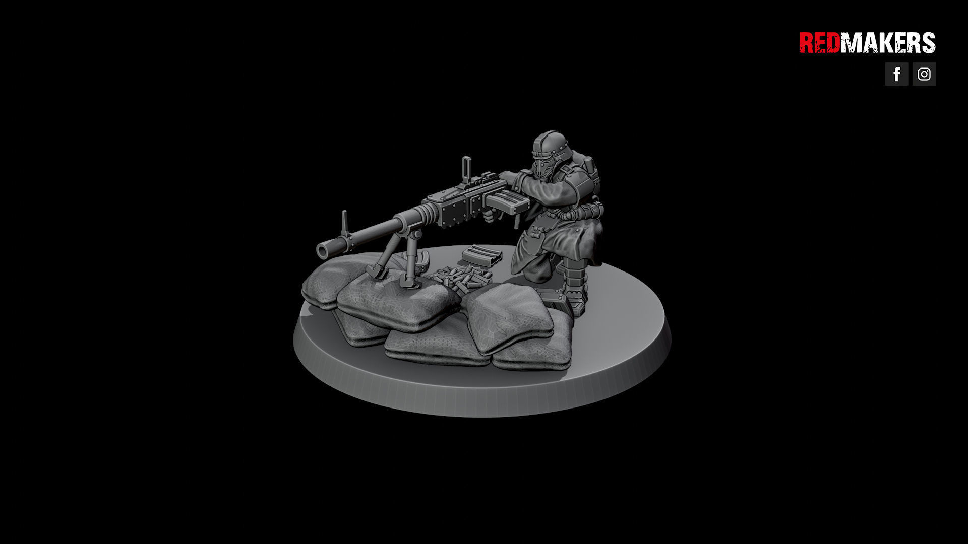 Special weapons teams - Death Squad of the Imperial Force 3D print model_20