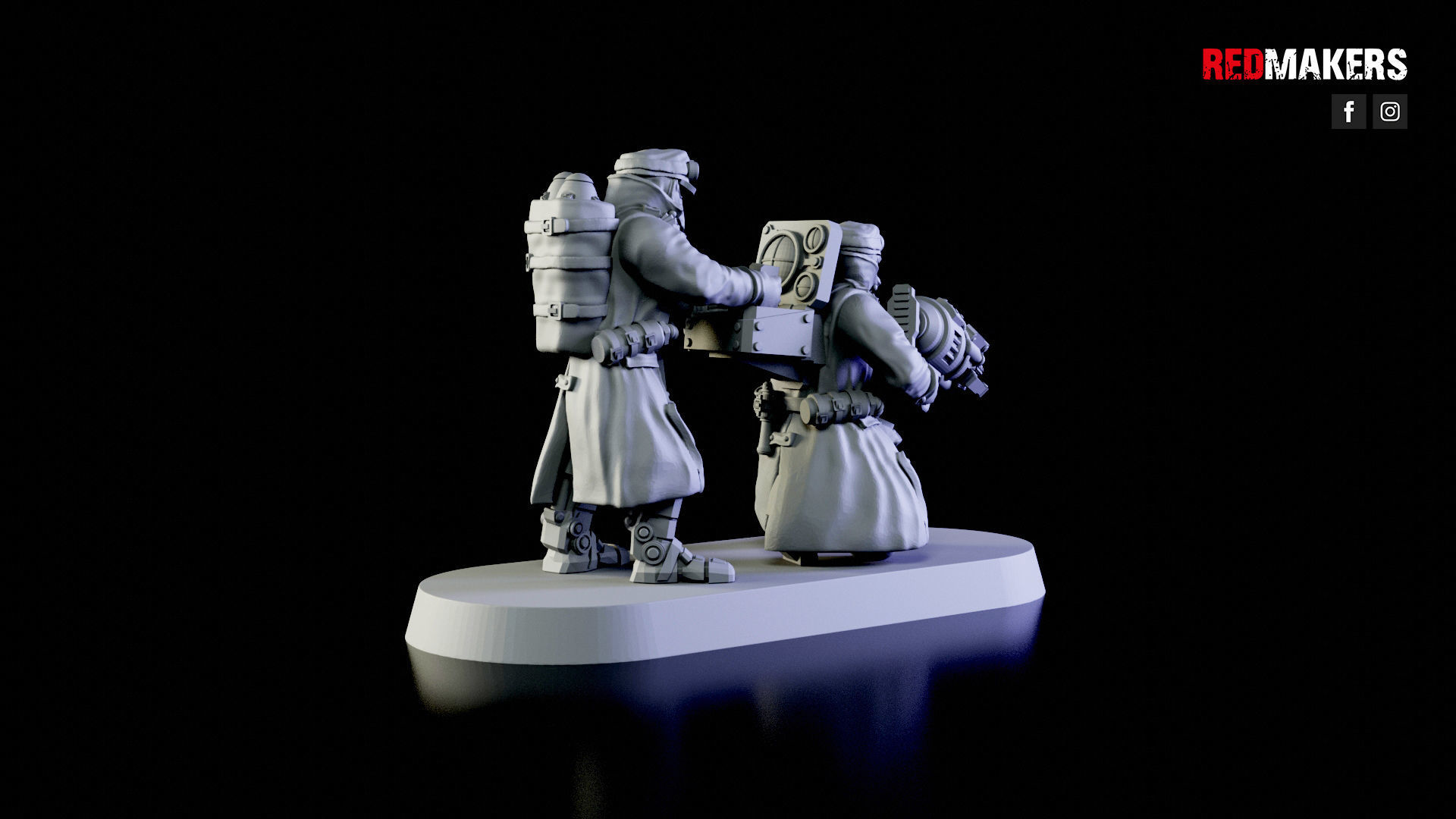Special weapons teams - Death Squad of the Imperial Force 3D print model_14