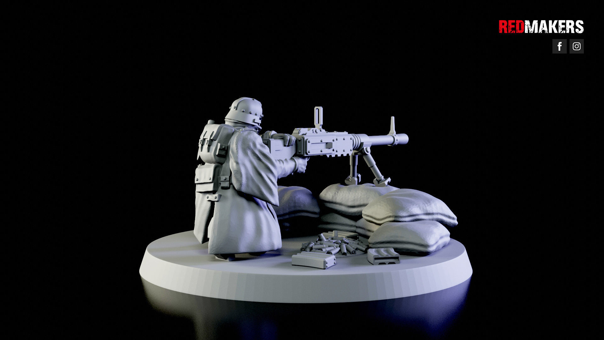 Special weapons teams - Death Squad of the Imperial Force 3D print model_18