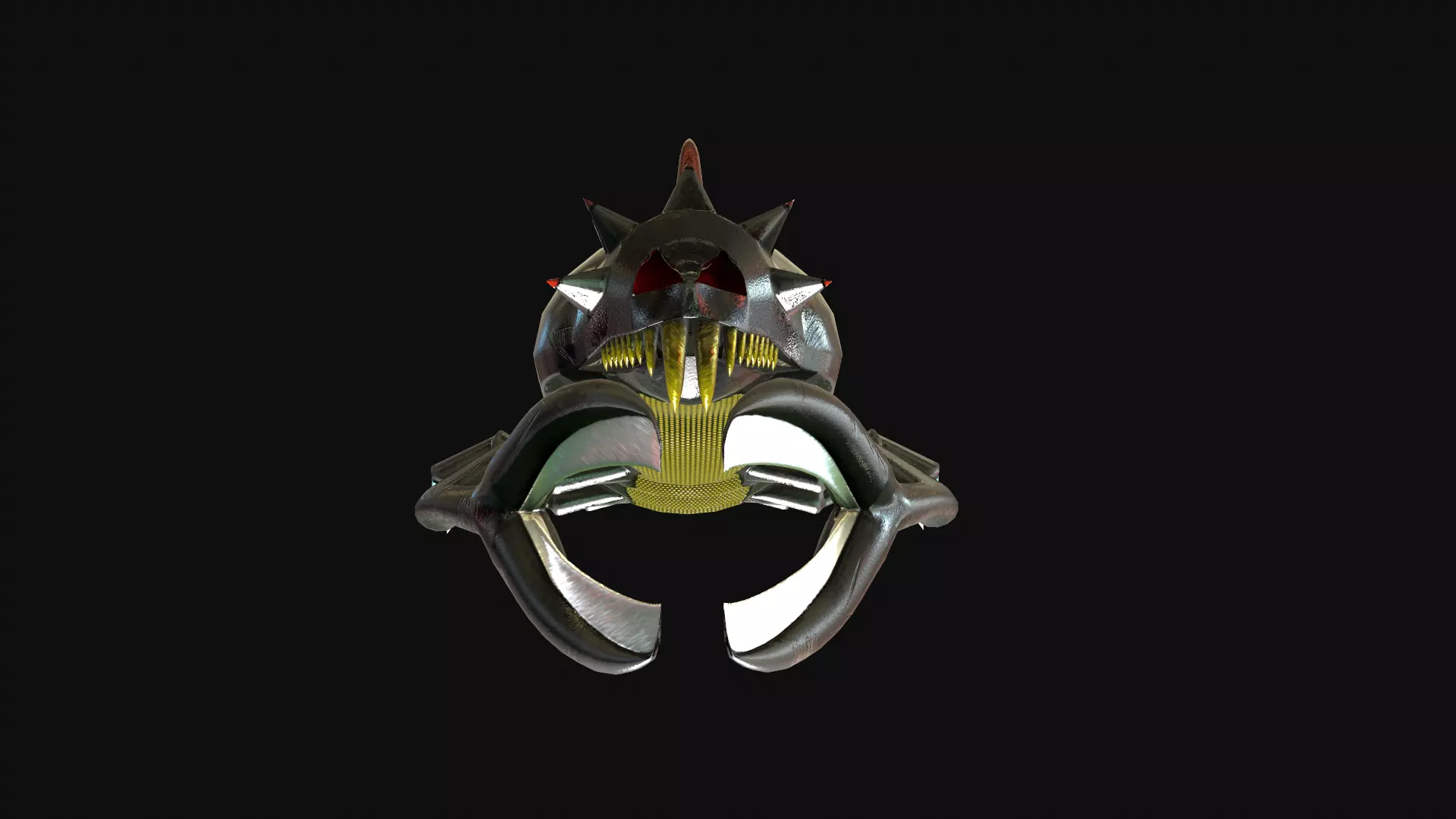 Iron Scorpion Monster 3D Model Low-poly 3D model_0