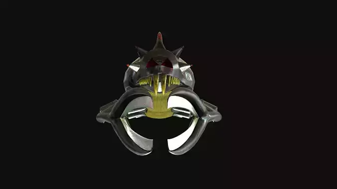 Iron Scorpion Monster 3D Model