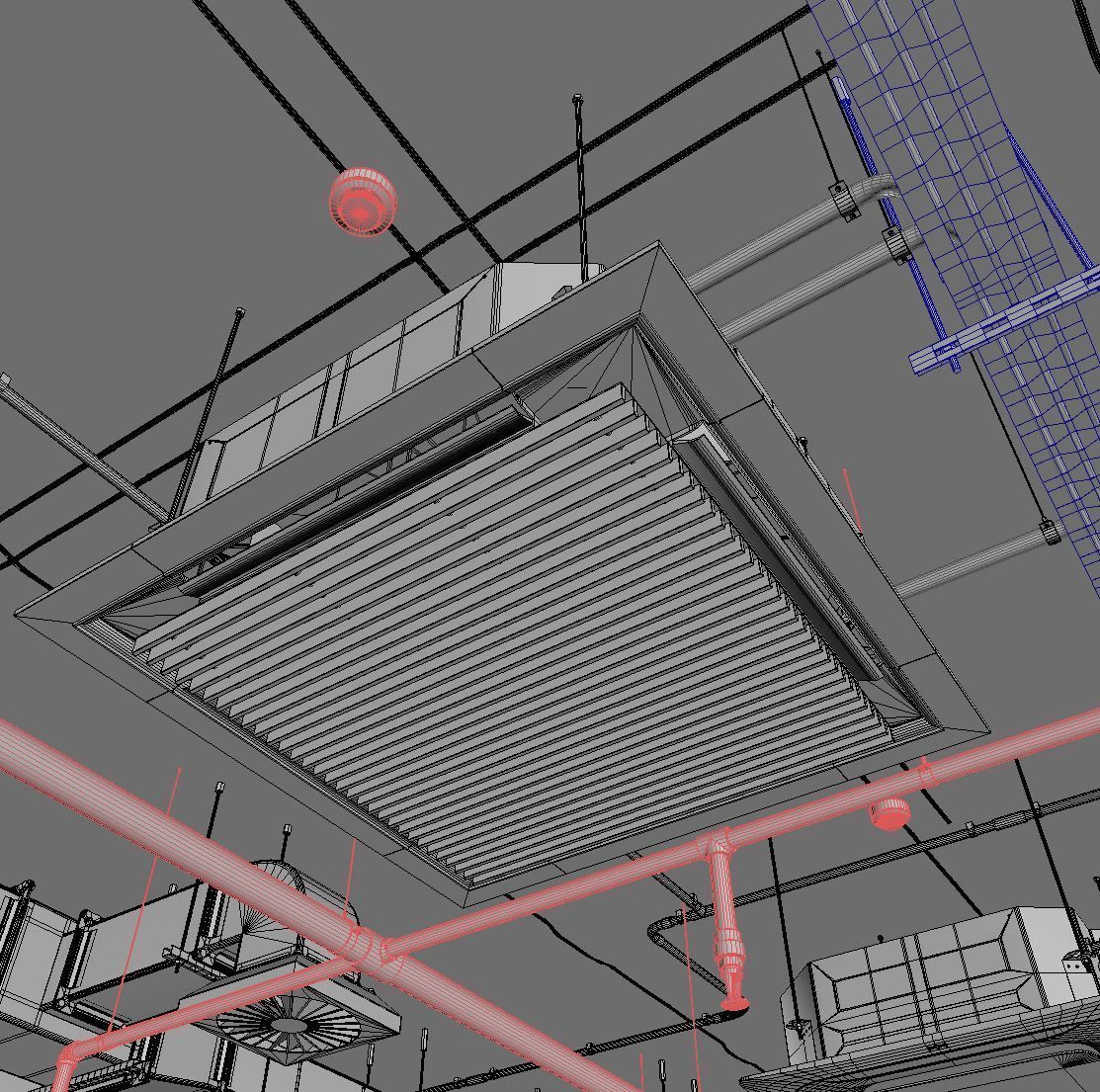 Ventilation system set 01 3D model_15