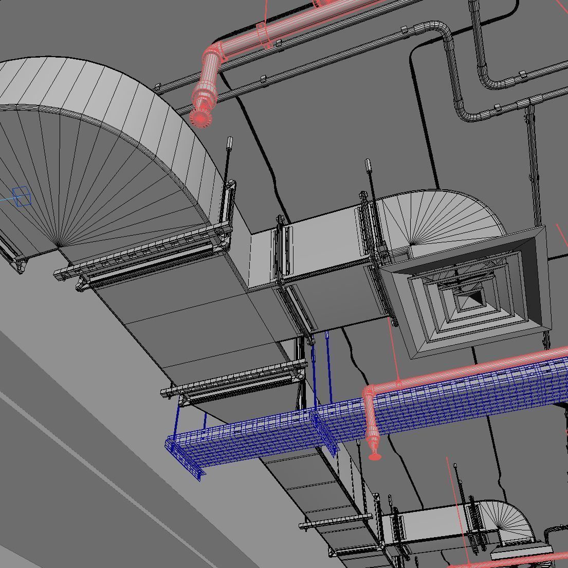 Ventilation system set 01 3D model_10