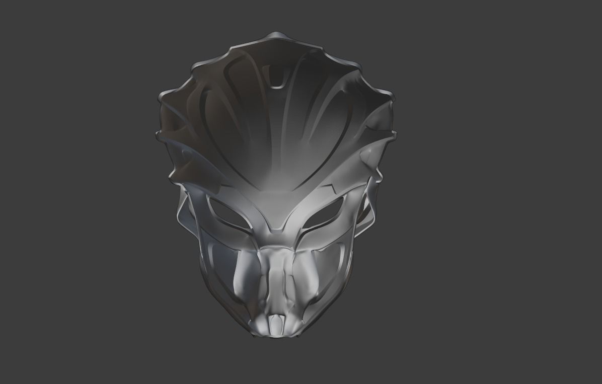 Predator mask  - ABBYS 3D print model_11