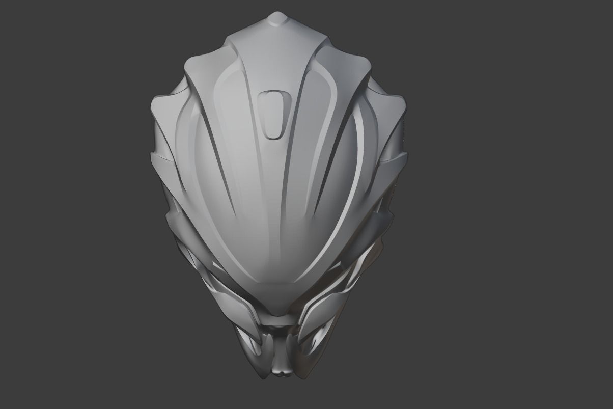 Predator mask  - ABBYS 3D print model_10