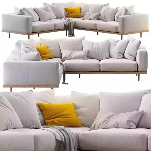 Newport 3-piece L-shaped Sectional