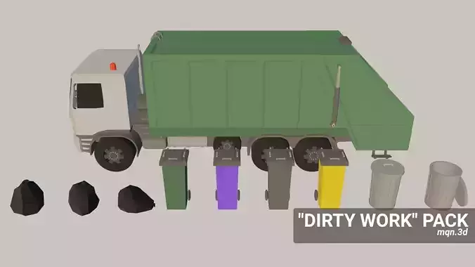 Garbage Truck PolyPack