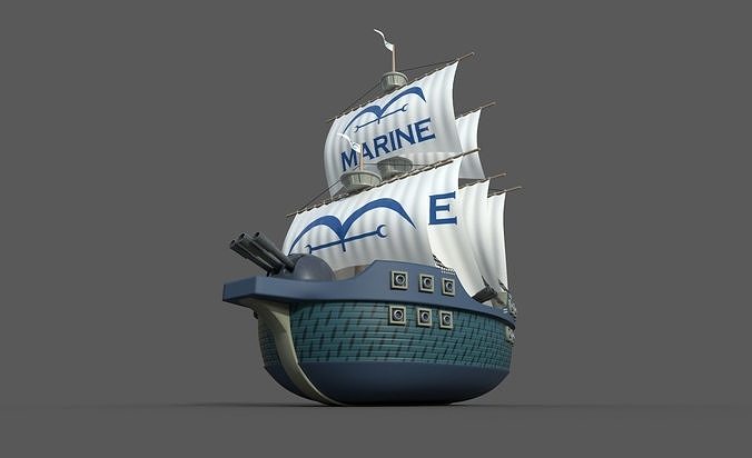 Marines Battleship 3D model