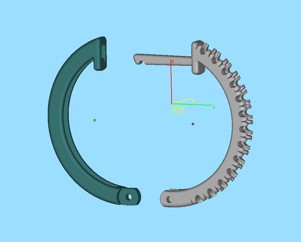 Diamond Hoop Earrings 18mm sizes 3dmodel 3D print model_16