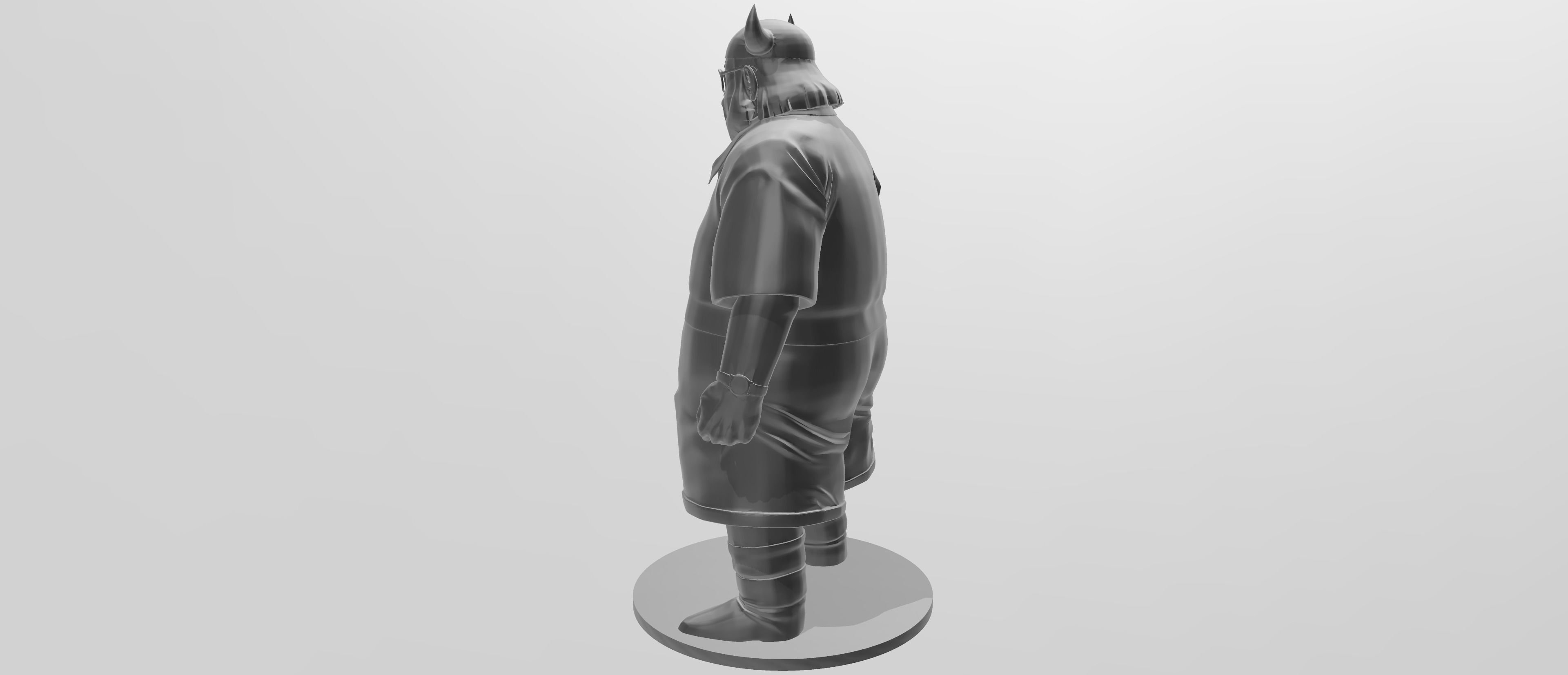 Ox King 3D print model_2