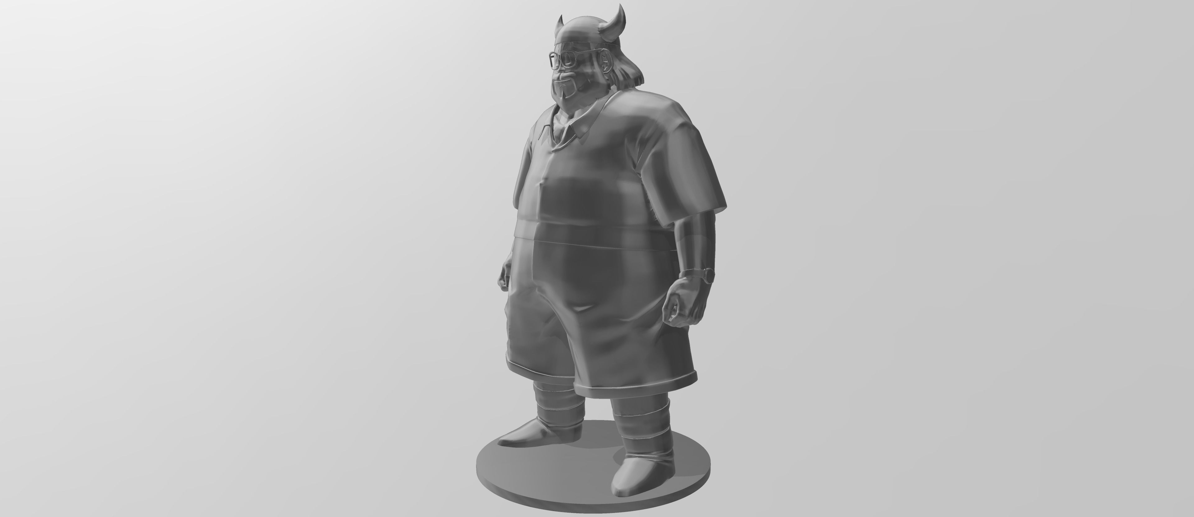 Ox King 3D print model_1