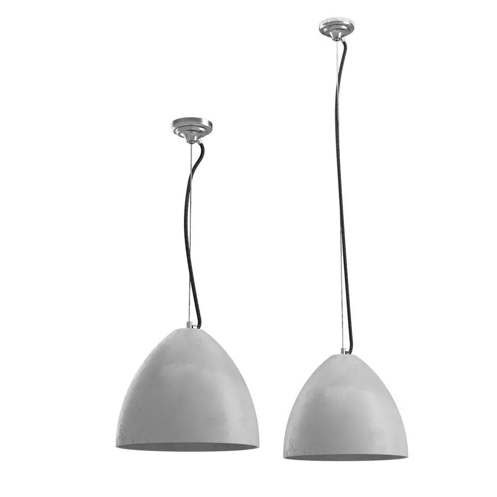 Concrete Pendant Lamp Free 3D model