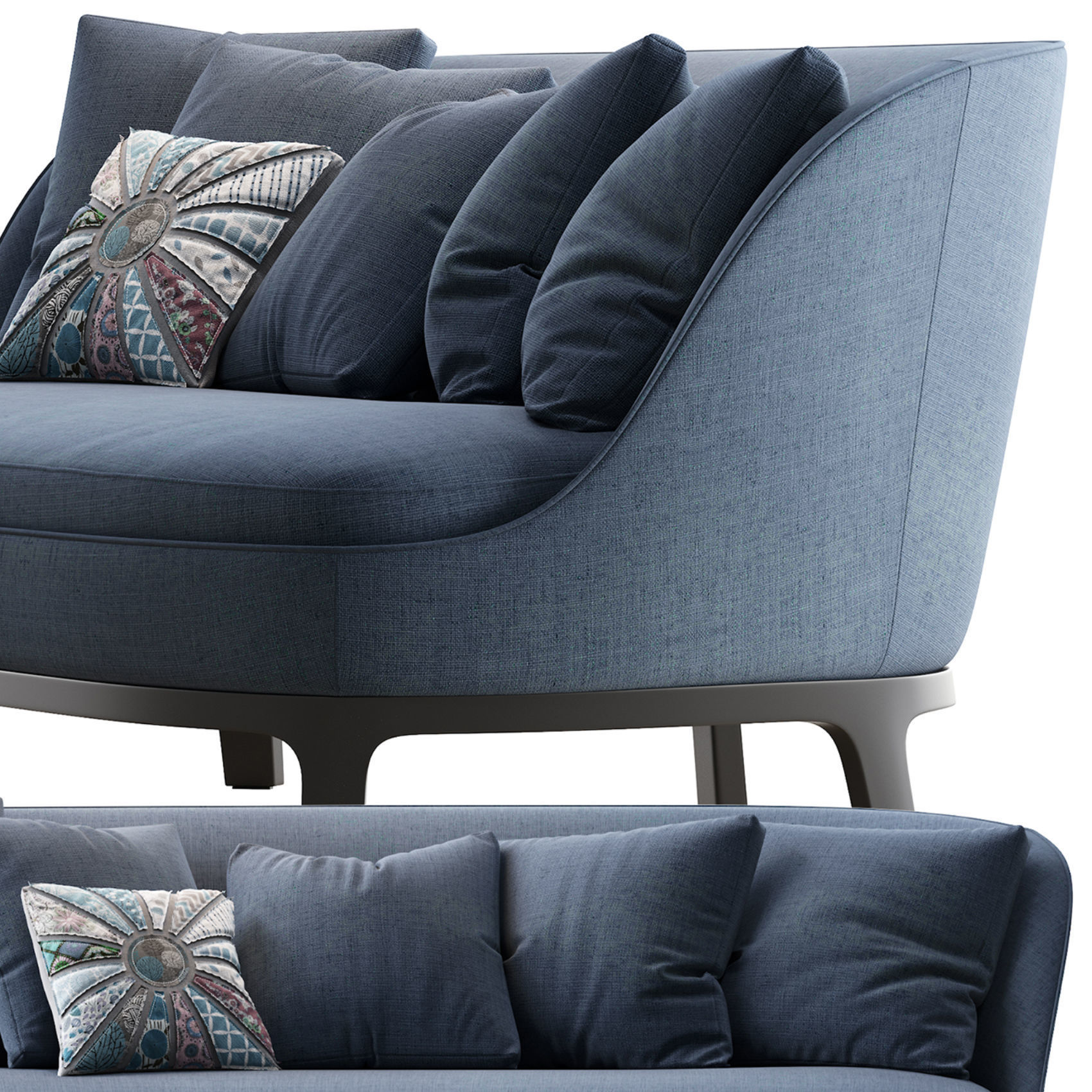 Dragonfly Sofa 3D model_4