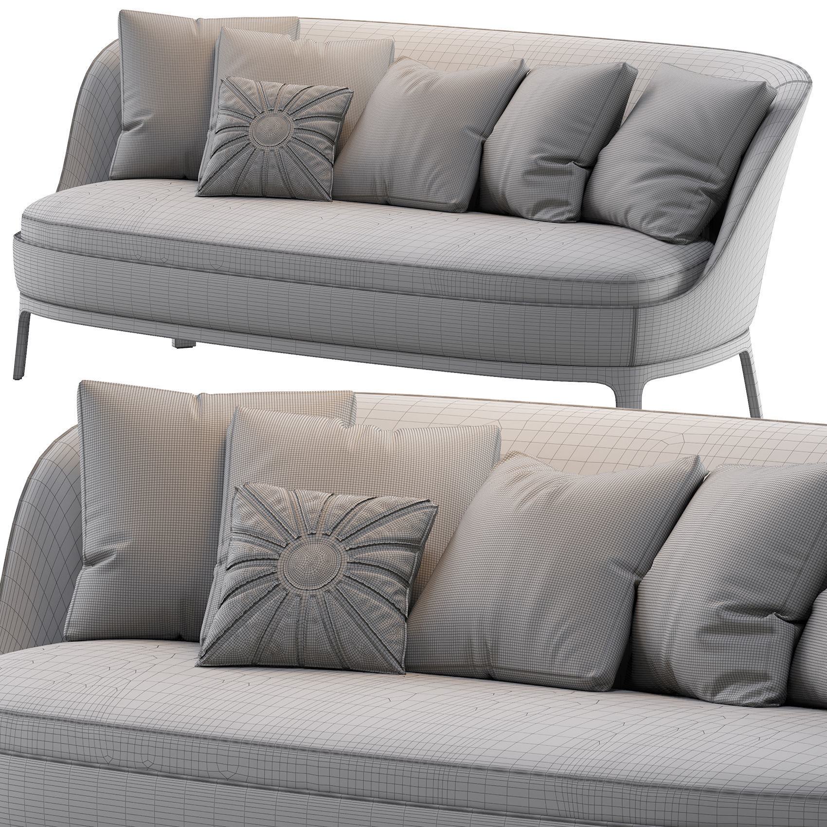 Dragonfly Sofa 3D model_3