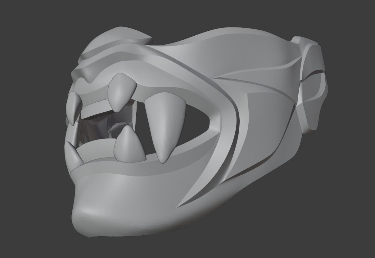 Valorant Yoru mask 3D print model_11
