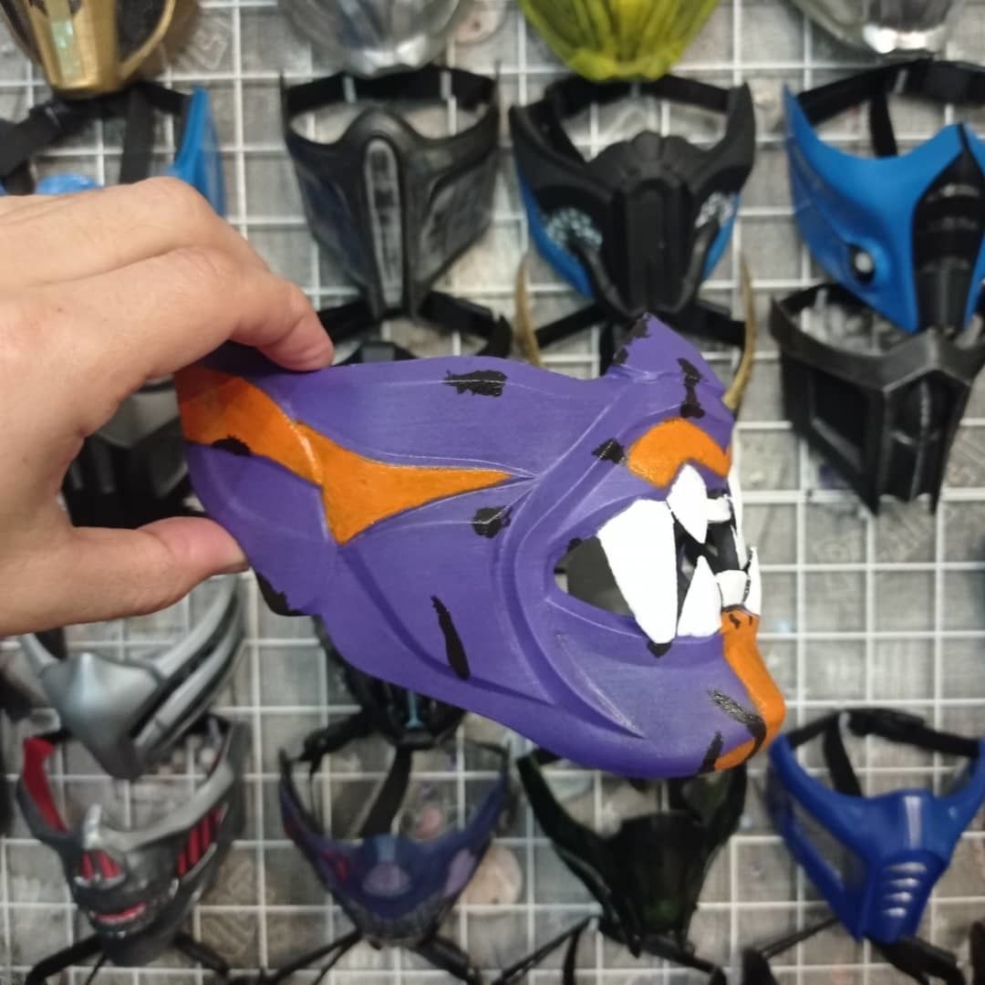 Valorant Yoru mask 3D print model_2