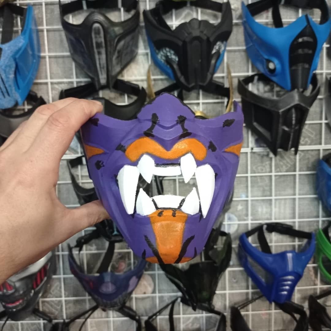 Valorant Yoru mask 3D print model_4