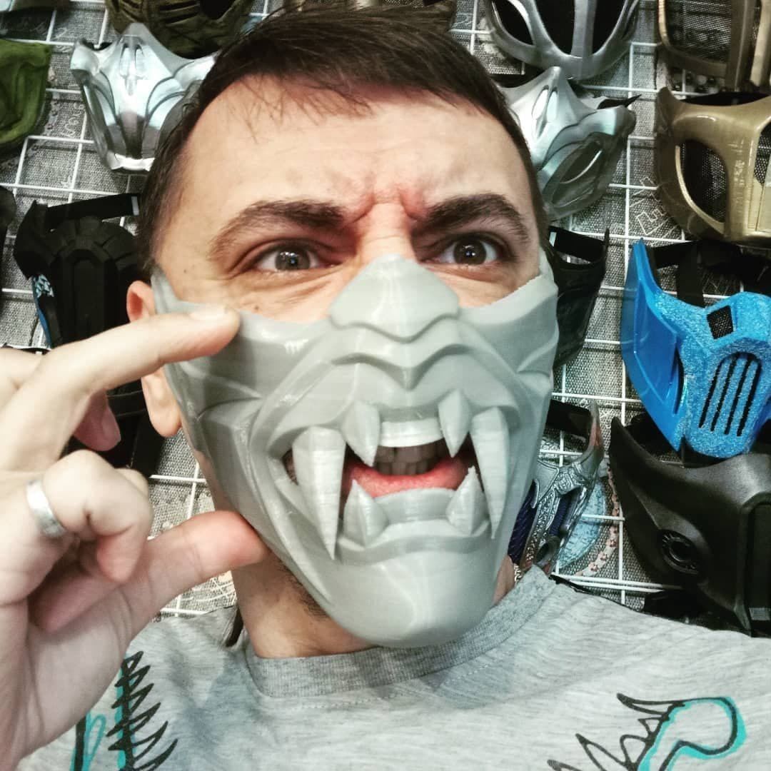 Valorant Yoru mask 3D print model_14