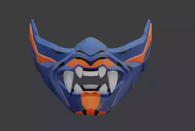Valorant Yoru mask 3D print model Valorant Yoru mask 3D print model