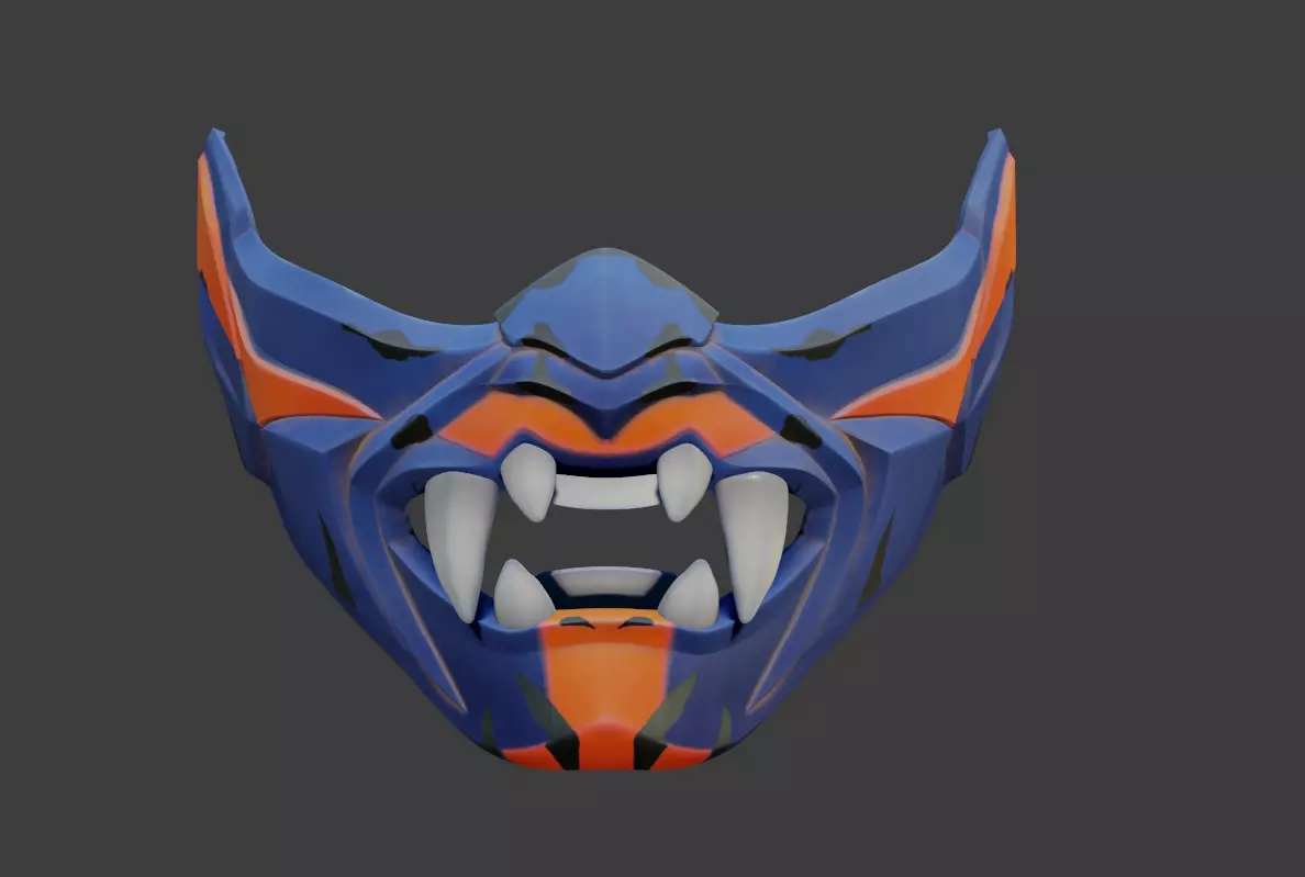 Valorant Yoru mask 3D print model_0