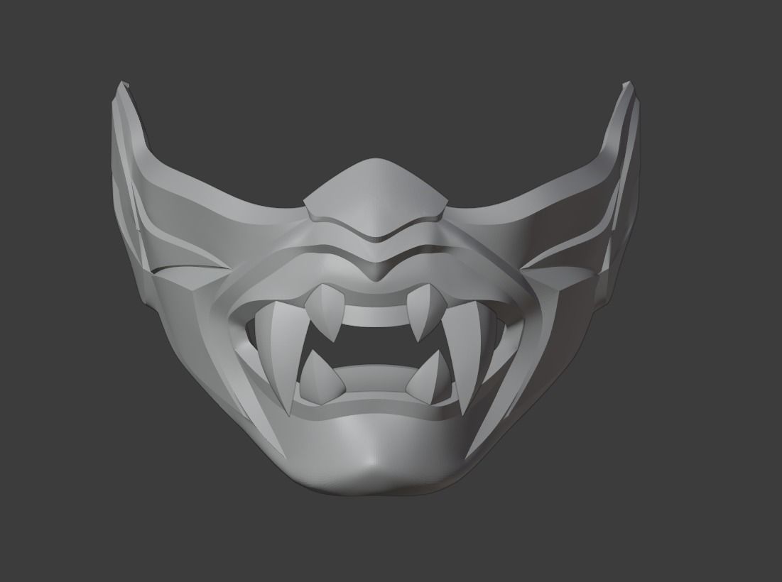 Valorant Yoru mask 3D print model_5