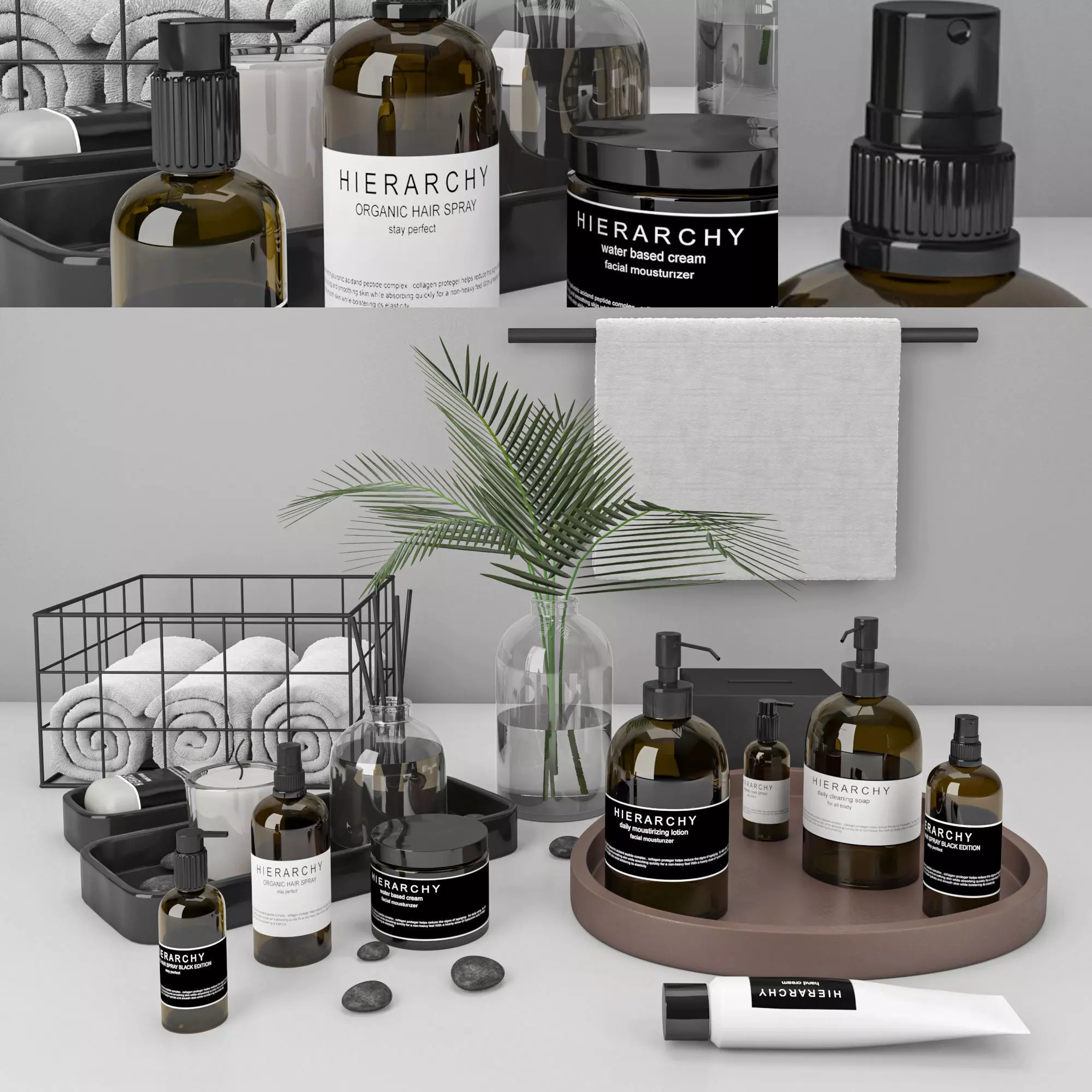 bathroom decor set 5 3D model_0