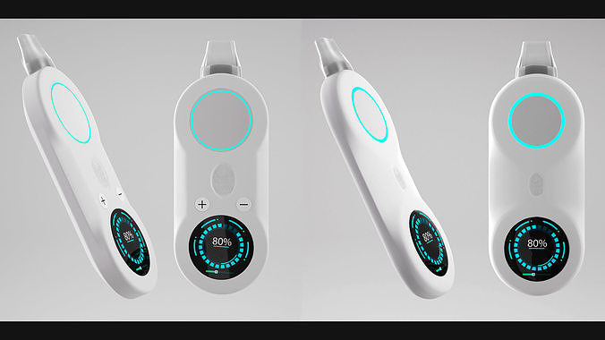 Electronic Vaporizer 3d model 3D model