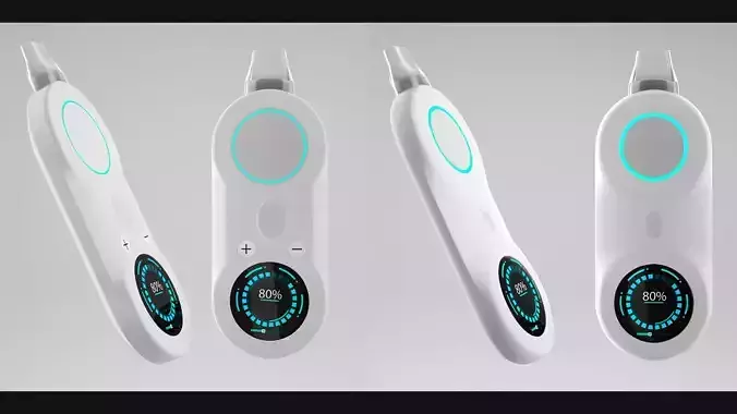 Electronic Vaporizer 3d model 3D model