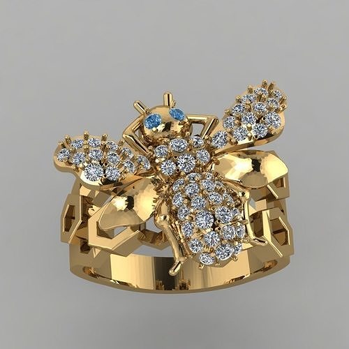 ring bee  3D print model