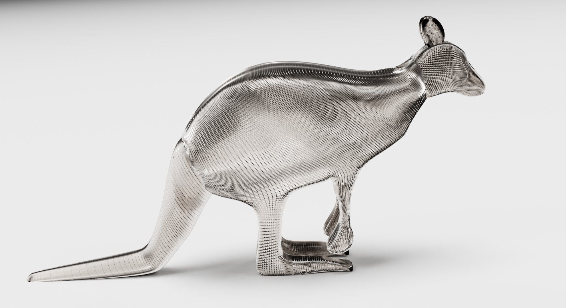 BLACK KANGAROO 3D model_7