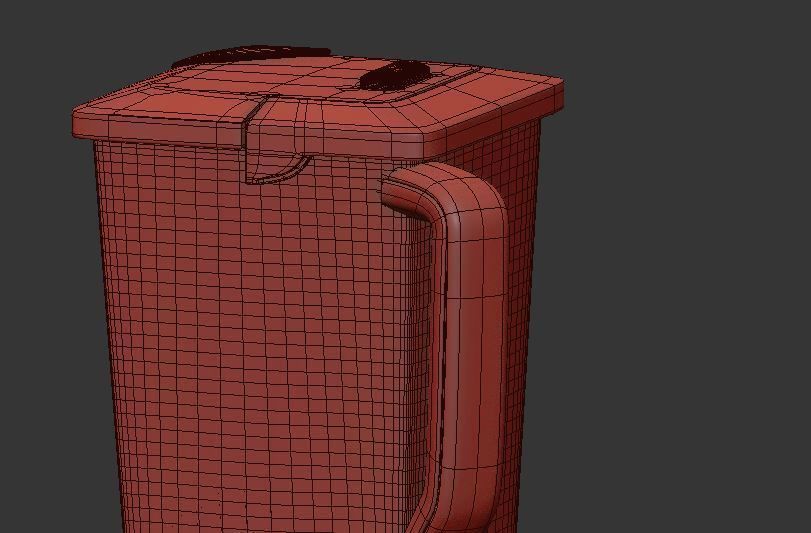 Blender Ninja 3D model_2