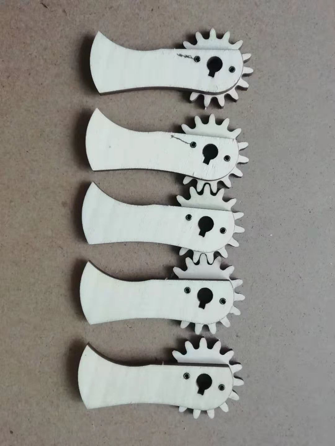 Laser cut planetary gear type iris mechanism-5 leaves-D150d52 3D print model_5