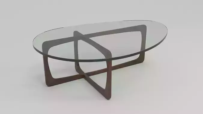 Dunn Cocktail Table Walnut